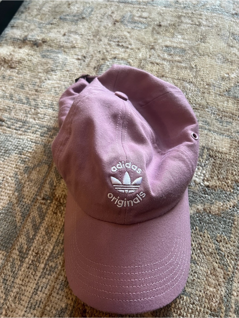 adidas Originals Mauve Pink Trefoil Cap